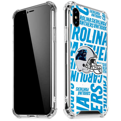 NFL Carolina Panthers - Blast iPhone XS Max Clear Case